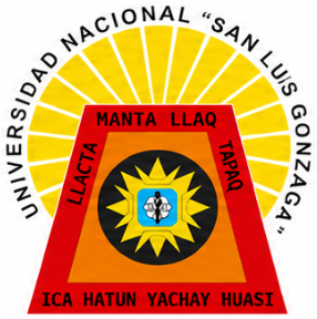 Logo Universidad Nacional San Luis Gonzaga